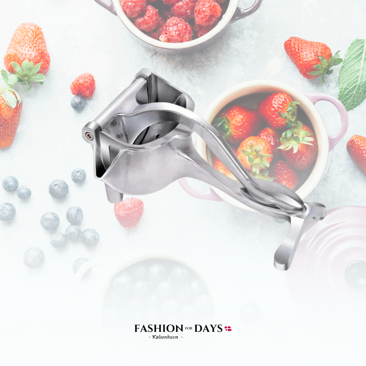 Fruit Presser l Ekstraktor i rustfrit stål til sunde juicer l Vanero