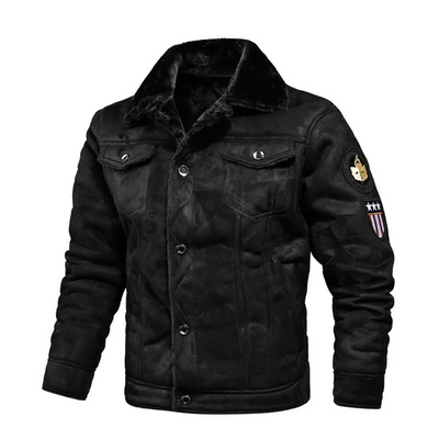 Aksel | Herre Aviatorjakke med Shearling-for l Vanero