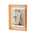 Fotoramme | LED Belyst Display | Transparent Akryldesign Bord- & Hyldeudsmykning | Vanero