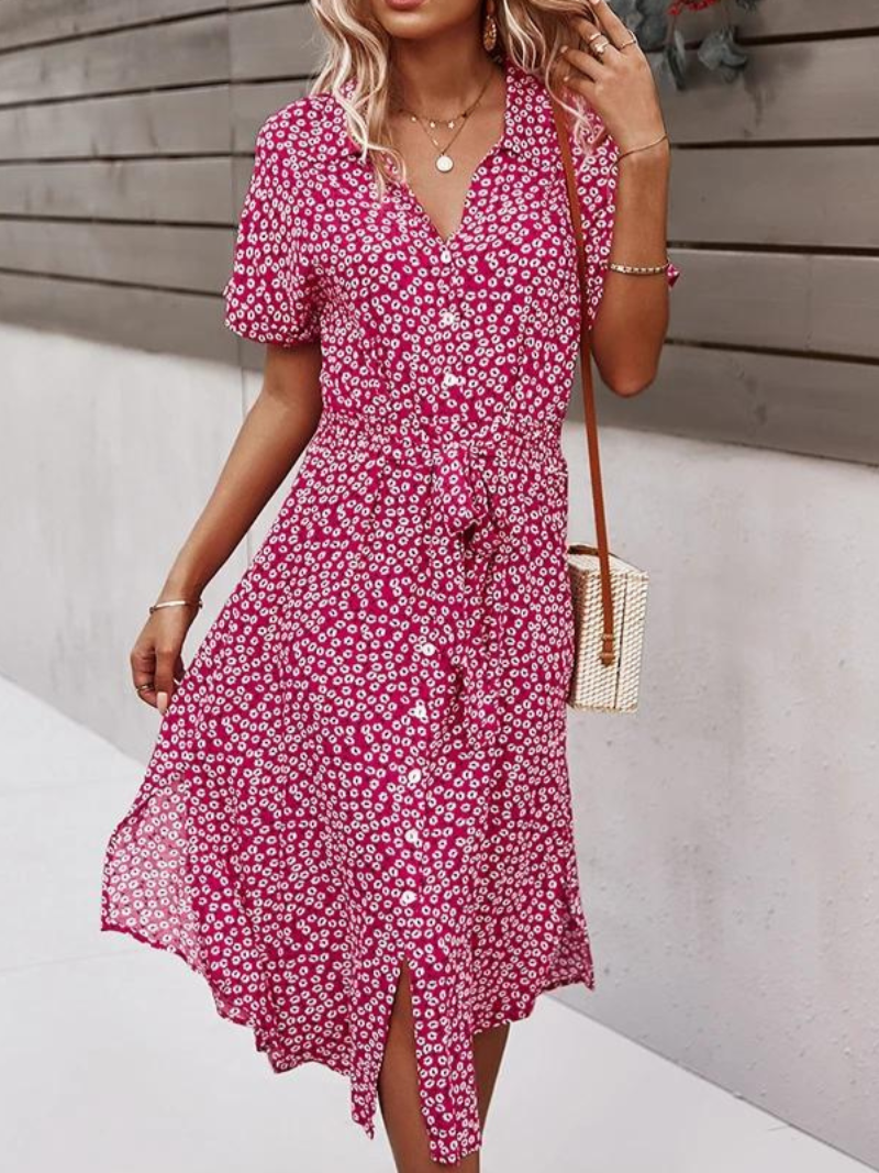 Jasmine | Heavenly Flower Breeze Sommerkjole l Vanero