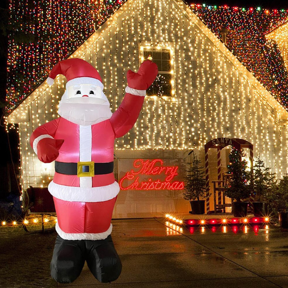 Oppustelig Julemand | 1.8 M / 2.4 M / 3.5 M eller 5.0 Meter | Vanero