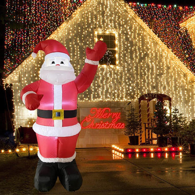 Oppustelig Julemand | 1.8 M / 2.4 M / 3.5 M eller 5.0 Meter | Vanero