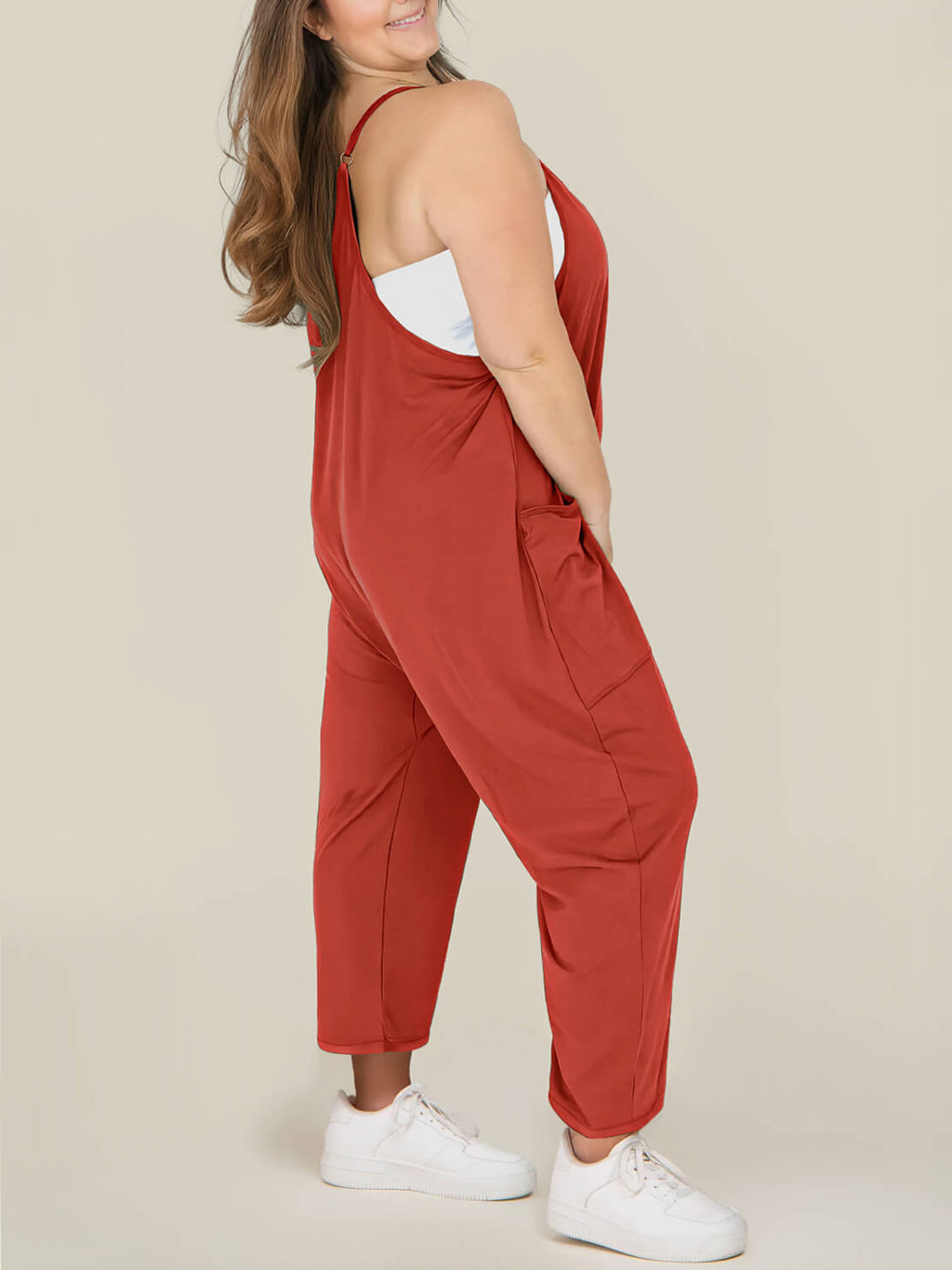 Jumpsuit med Elastisk Talje | Afslappet Pasform i Let Konstruktion | Hverdagsbrug & Fritid | Vanero
