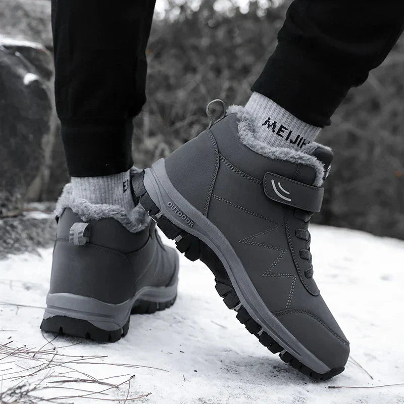 Herresneakers Vandtæt Overdel | Regular Fit Udendørssko | Skridsikker Gummisål til Vinter- & Arbejdsbrug | Vanero