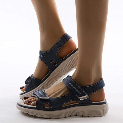 Gitte | Komfortable Justerbare Sandaler l Vanero