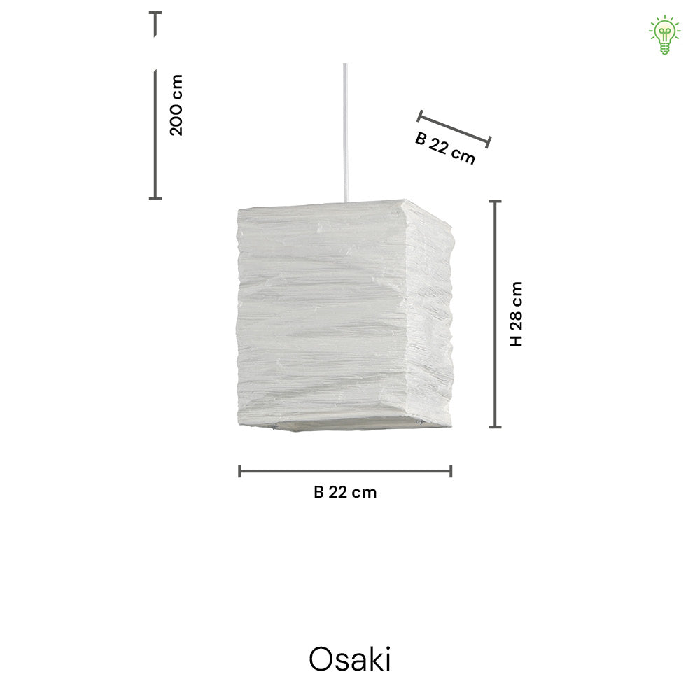 Osaki Pendel | Ø22 Hvid | Vanero