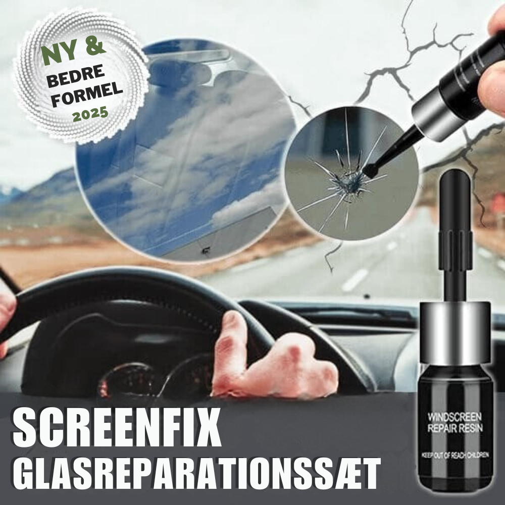 ScreenFix | Sig farvel til dit ødelagte vindue! | Vanero