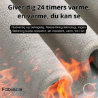 Dame Bukser Bomuldsvelour Med Fleecefor | Højtaljet Pencil-Leg Bukser | Isoleret Design Til Vinter & Hverdagsbrug | Vanero
