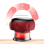 Smart Cupping Massager Med Varme & Vakuum | Genopladelig Håndholdt Wellnessenhed | Daglig Afslapning | Vanero