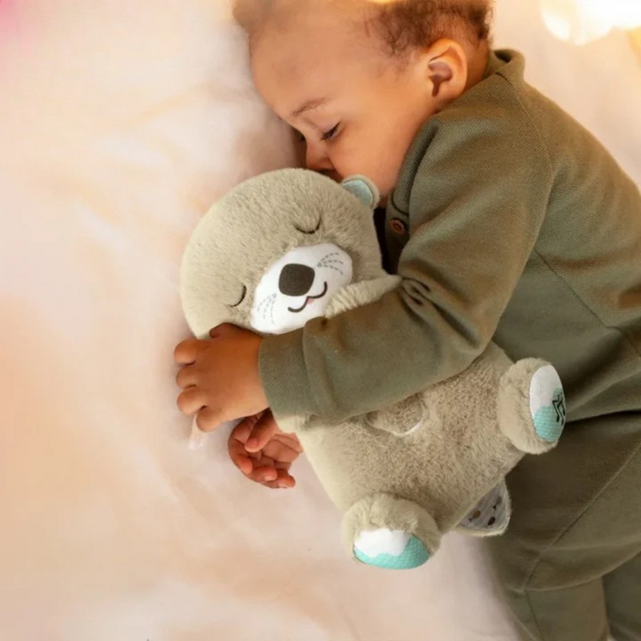 Plys Sovebamse Med LED Natlys | Blødt Batteridrevet Krammedyr Til Børn | Sengetidsbrug | Vanero