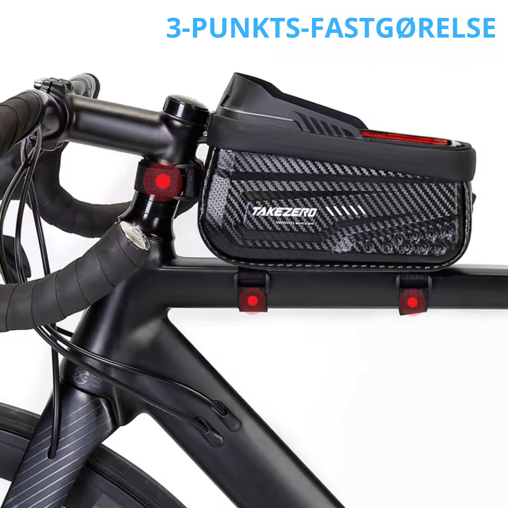 VeloDock | Professionel mobiltaske til cykling l Vanero