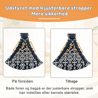 BabyLuxe | Ultimativ komfort i bæresele | Vanero