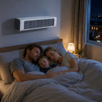 Tårnventilator | Bladløs Tårnventilator Med Fjernbetjening Og Justerbar Luftstrøm | Indendørs Køling | Vanero