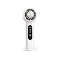 Håndholdt Ventilator | Plast USB-Genopladelig Håndholdt Ventilator Med LED-Display | Personlig Køling Til Rejser Og Hverdag | Vanero