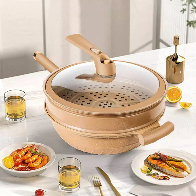 CookCraft | Multifunktionel wok til altid perfekte måltider | Vanero