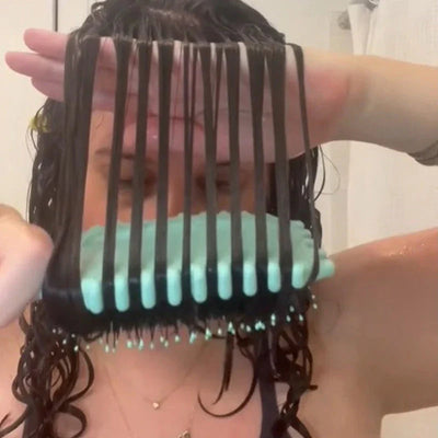 Freja 3-i-1 Varmluftsbørste | Hårbørste, Føntørrer og Glatter i Ét | Vanero