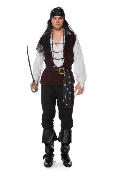 CorsairCouple | Farverigt Piratkostume Til Par Cosplay & Halloween | Vanero
