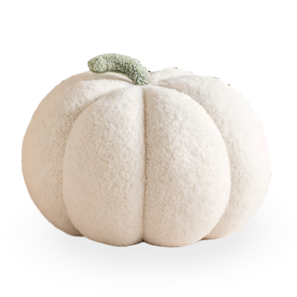 Græskar Pude | Tekstureret Græskar Plüsch Pude | Vanero