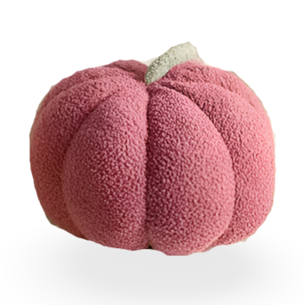 Græskar Pude | Tekstureret Græskar Plüsch Pude | Vanero