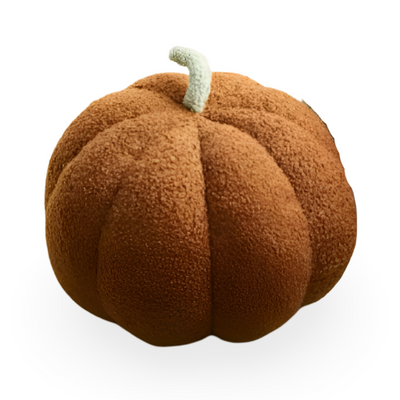 Græskar Pude | Tekstureret Græskar Plüsch Pude | Vanero