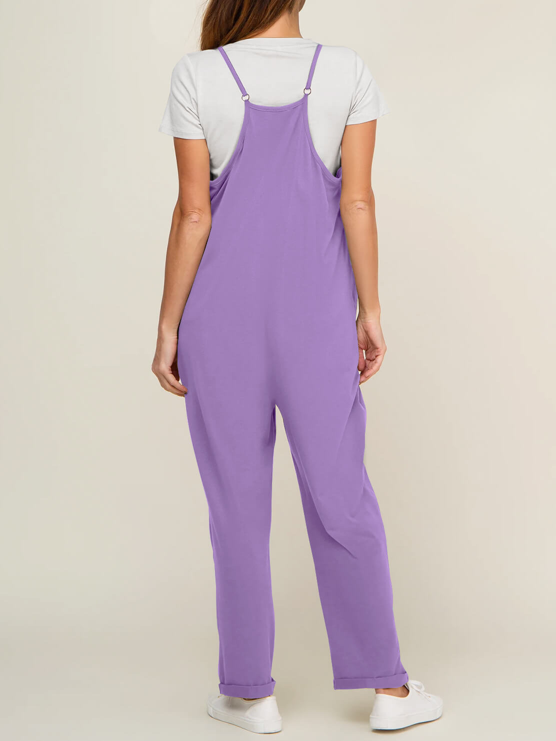 Jumpsuit med Elastisk Talje | Afslappet Pasform i Let Konstruktion | Hverdagsbrug & Fritid | Vanero