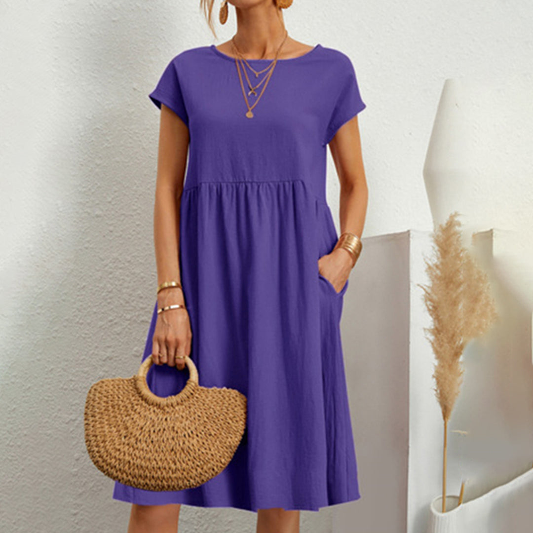 Sommer Casual Loose Dress | Åndbar & Komfortabel | Vanero