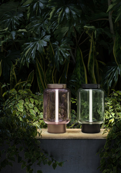 QuGlow | Bærbar LED-lampe til inde- og Udendørs brug med Genopladeligt Batteri | Vanero