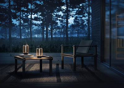 QuGlow | Bærbar LED-lampe til inde- og Udendørs brug med Genopladeligt Batteri | Vanero