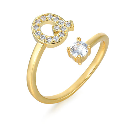 Bogstav Ring | Elegant & Unik Smykke | Vanero