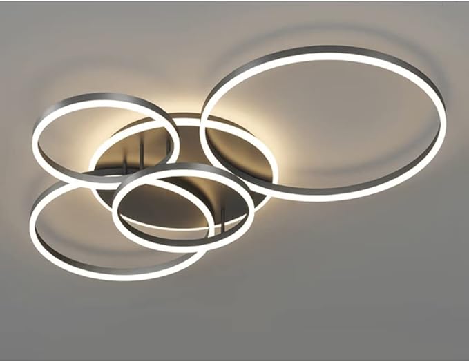 Moderne l Sort Loftslampe l Vanero