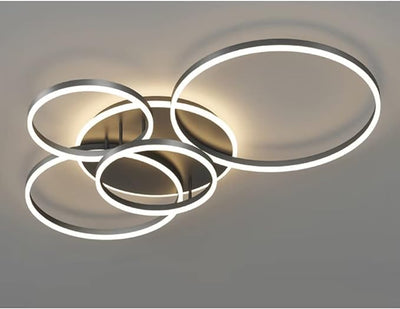 Moderne l Sort Loftslampe l Vanero