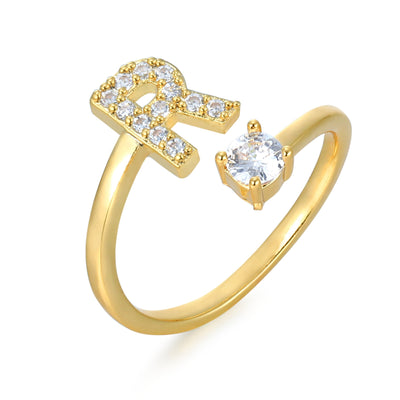 Bogstav Ring | Elegant & Unik Smykke | Vanero