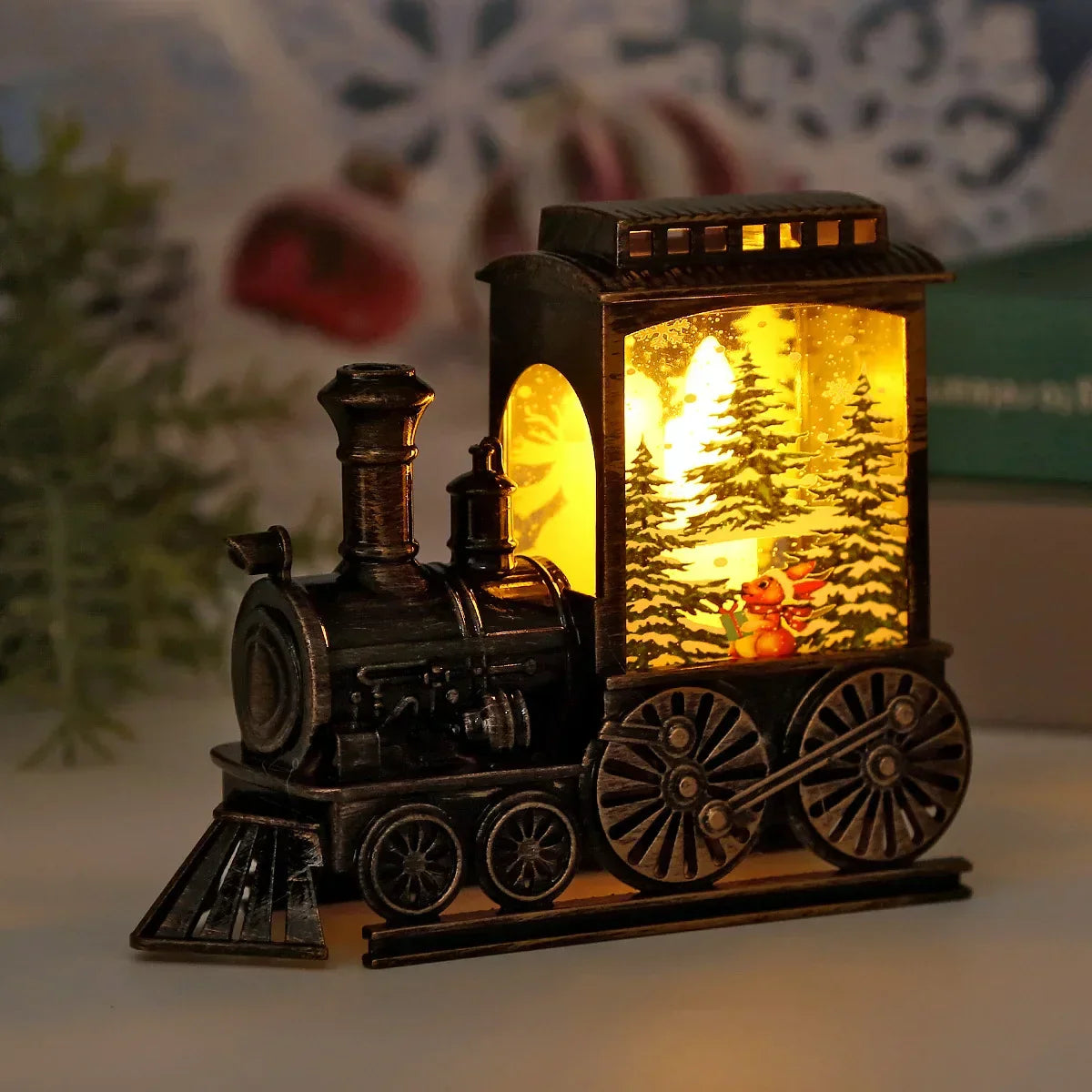RetroTrainGlow | Nostalgisk Vintage Lampe | Vanero