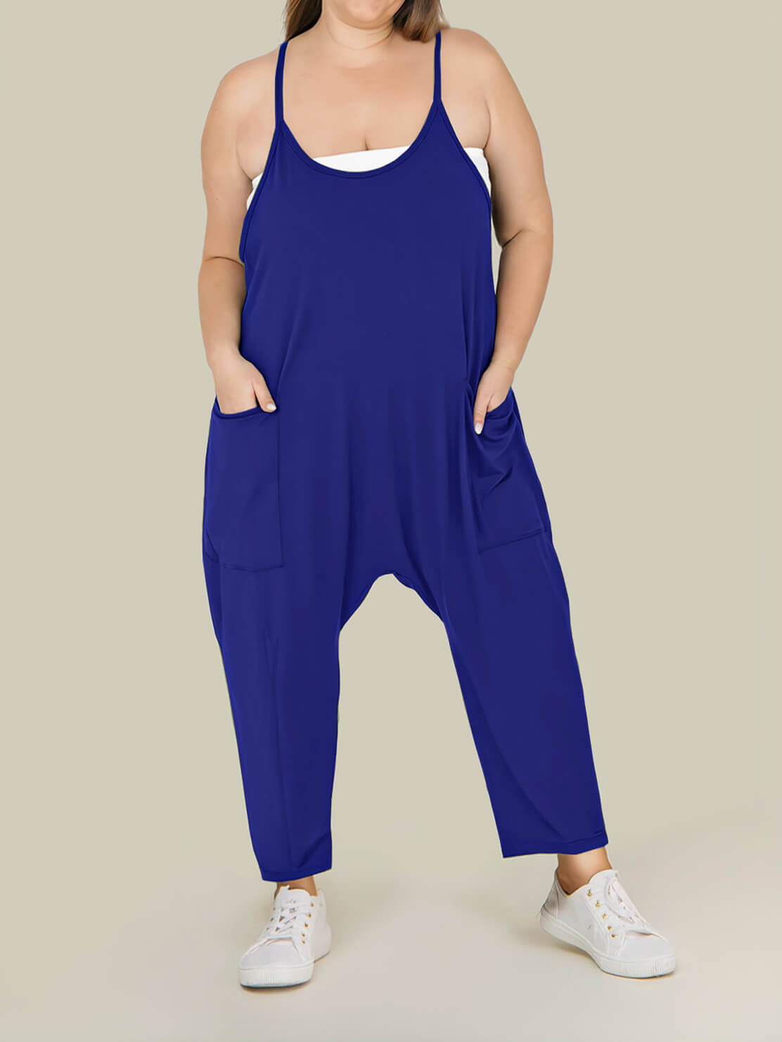 Jumpsuit med Elastisk Talje | Afslappet Pasform i Let Konstruktion | Hverdagsbrug & Fritid | Vanero