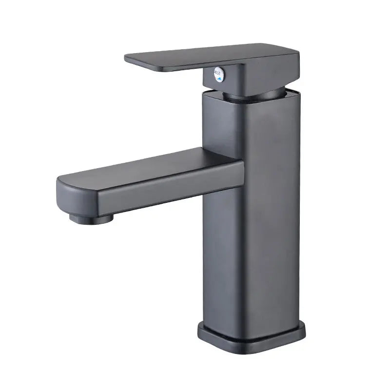 AquaLuxe Moderne Étgrebs Håndvaskarmatur l Stilrent og Elegant Design l Vanero