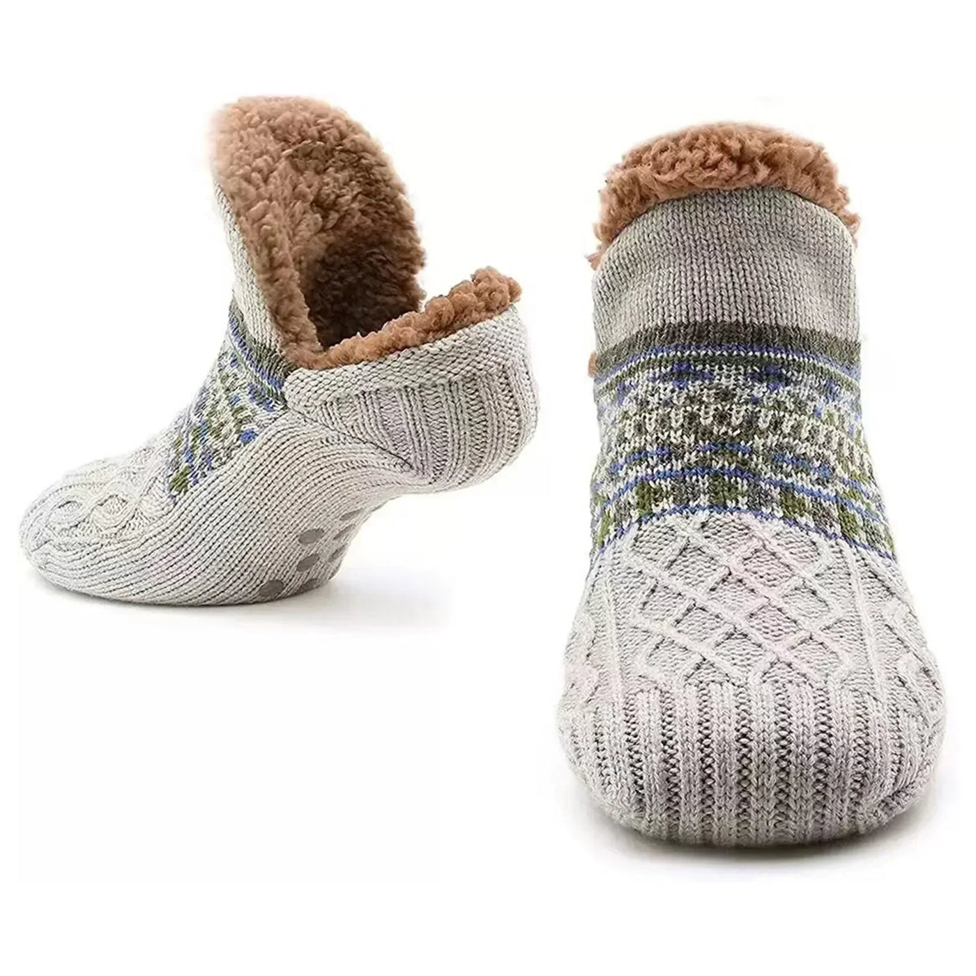 FuzzySocks | Fleeceforede skridsikre vintersokker til ultimativ varme l Vanero