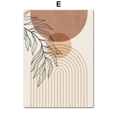 EarthEssence | Kreativ Minimalistisk Vægplakat | Vanero