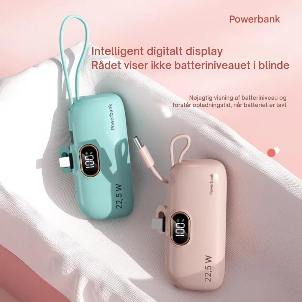 Bærbar USB Oplader 5V 2,4A | Kompakt Rejseadapter Til Opladning | Strøm Til Smartphones Tablets & USB-Enheder | Vanero