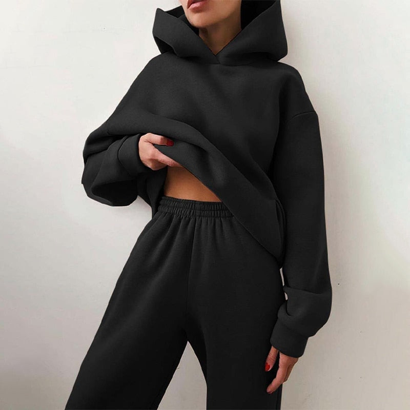 Clarise l Oversized joggingsæt l Vanero