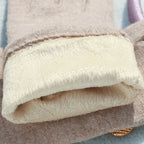 Vinterhandsker Cashmere | Elastisk Pasform Touchscreen Handsker | Touch-Kompatible Fingerspidser til Vinterbrug & Hverdagsbrug | Vanero