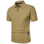 Herre Poloshirt Bomuldsblanding | Slim Fit Stretch Beklædning | Kortærmet Design Til Arbejde & Hverdagsbrug | Vanero