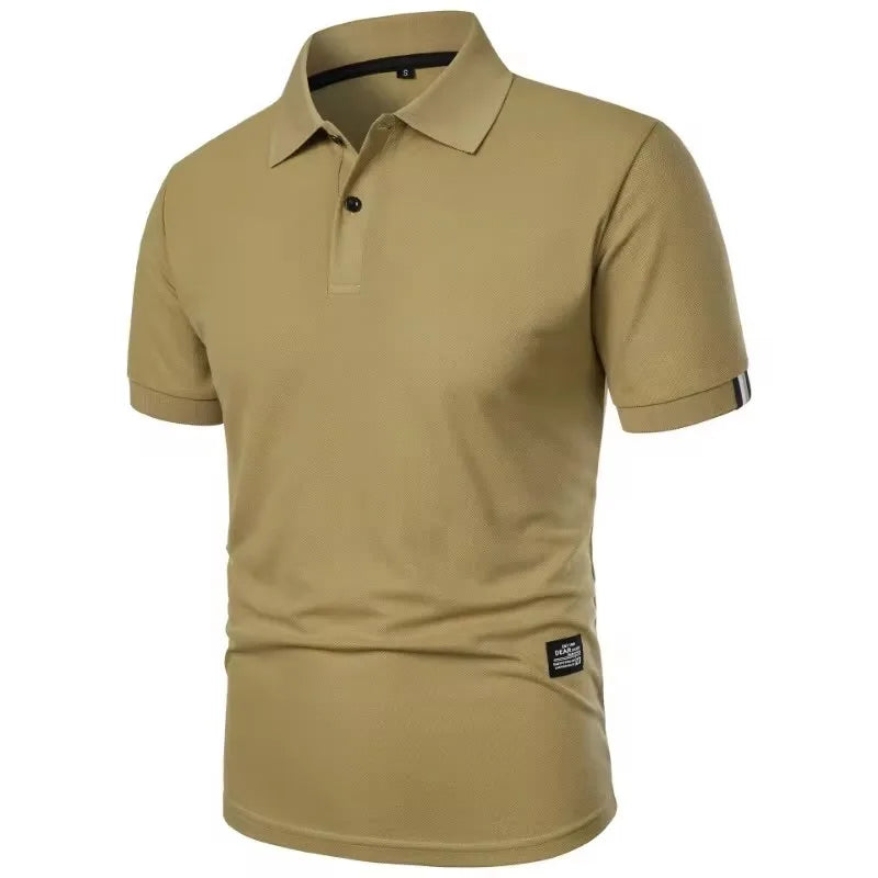 Herre Poloshirt Bomuldsblanding | Slim Fit Stretch Beklædning | Kortærmet Design Til Arbejde & Hverdagsbrug | Vanero