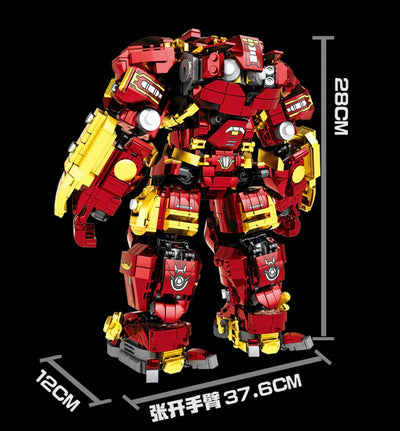 Ultimate Avengers Iron Man Byggeklodser | Saml Din Heroiske Kreation | Vanero