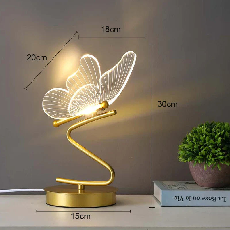 Nordic l Butterfly LED-bordlampe l Vanero