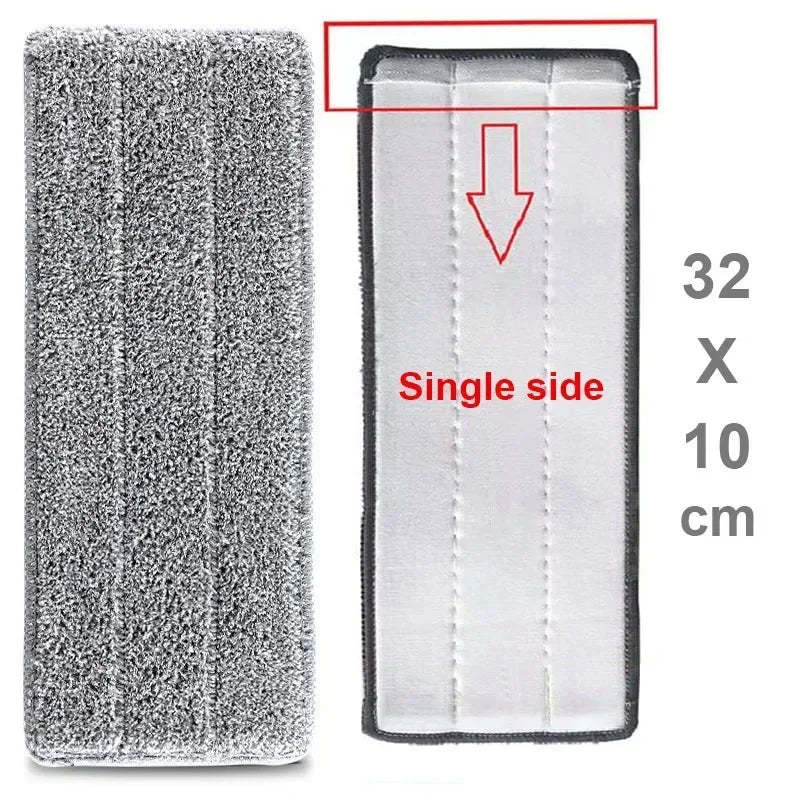 Mikrofiber Udskiftningsmophoved | Rengøringsklude til Fladmop med Selvvridningssystem | Vanero