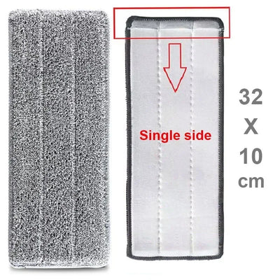Mikrofiber Udskiftningsmophoved | Rengøringsklude til Fladmop med Selvvridningssystem | Vanero
