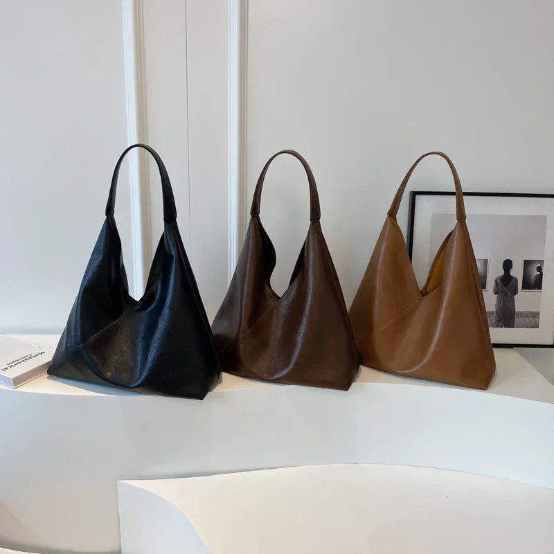Hobo Taske Syntetisk Læder | Standard Pasform Skuldertaske | Enkelt Hovedrum Til Hverdagsbrug & Alsidig Styling | Vanero