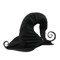 Unisex Sort Heksehat | Mørk Forbandelse-Inspireret Kostumedesign | Halloween Tilbehør Til Fester, Cosplay & Temaevents | Vanero