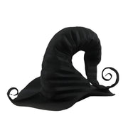 Unisex Sort Heksehat | Mørk Forbandelse-Inspireret Kostumedesign | Halloween Tilbehør Til Fester, Cosplay & Temaevents | Vanero