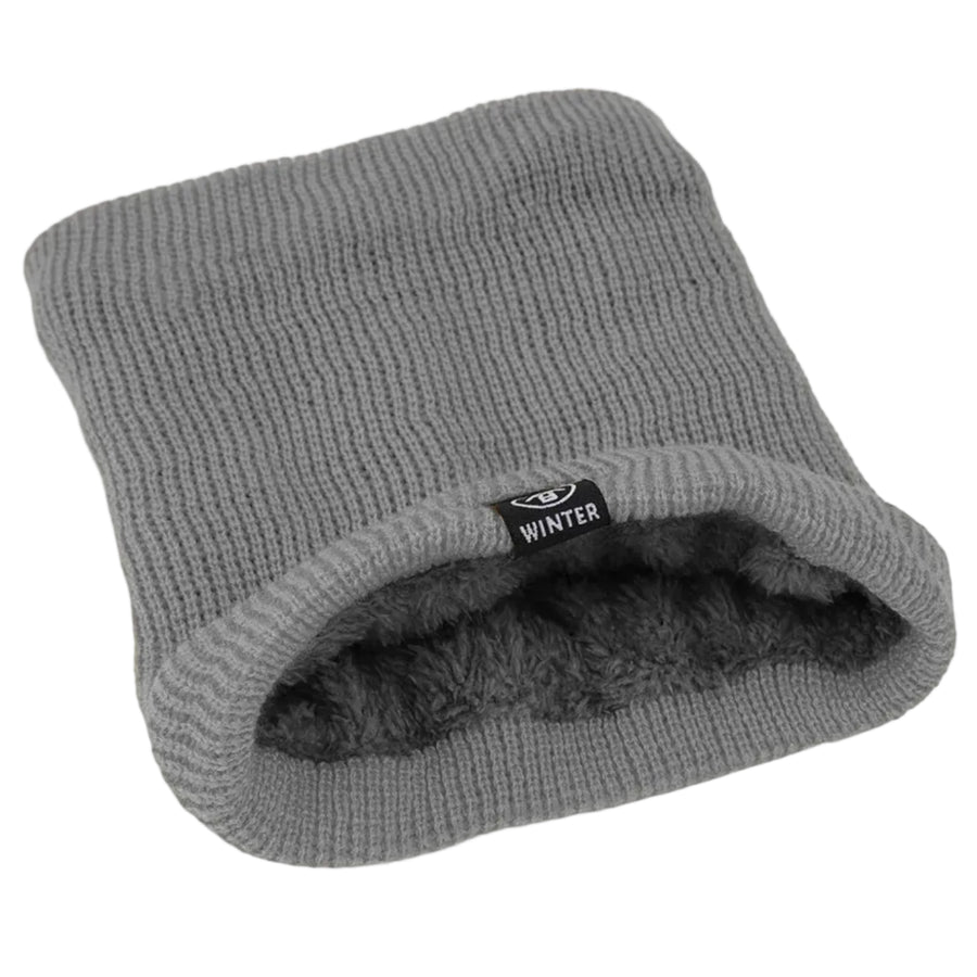 Plys Vinter Snood | Design Med Ansigts- & Halsdækning | Tykt Gult Ringtørklæde Til Daglig Lag-På-Lag i Koldt Vejr | Vanero